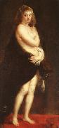 RUBENS, Pieter Pauwel Venus in Fur-Coat oil painting reproduction